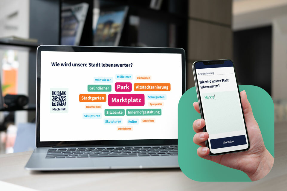 Beteiligung virtuell