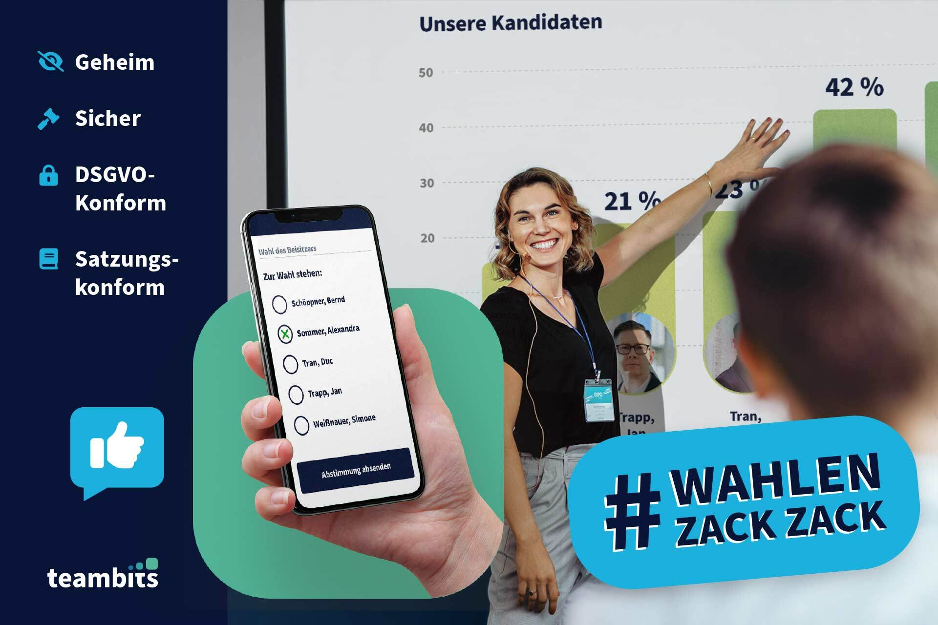 Eventmobi teambits wahlen zack zack