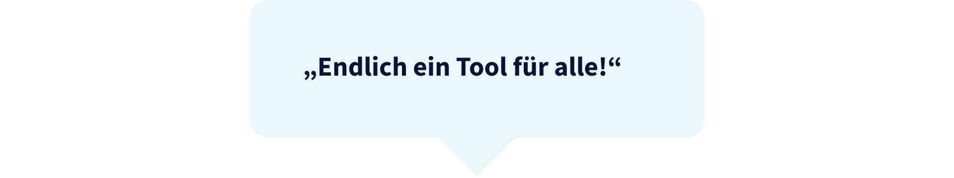 Vereine intuitive bedienung sprechblase